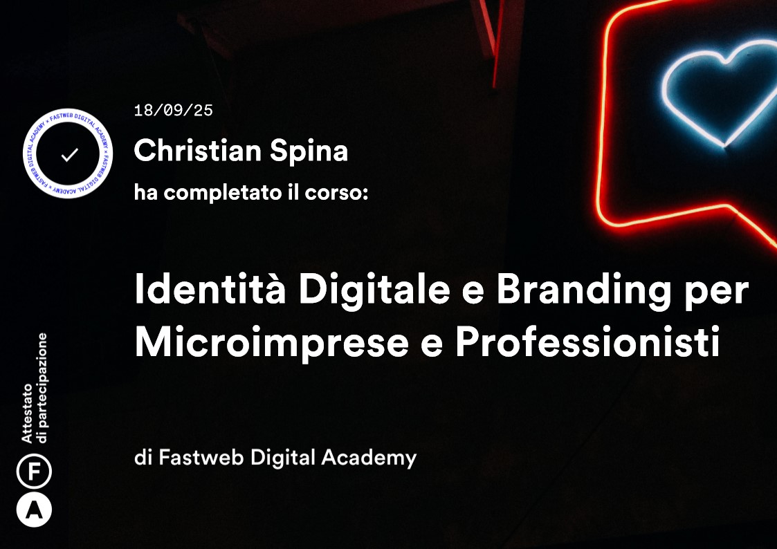Identità Digitale e Branding per Microimprese e Professionisti